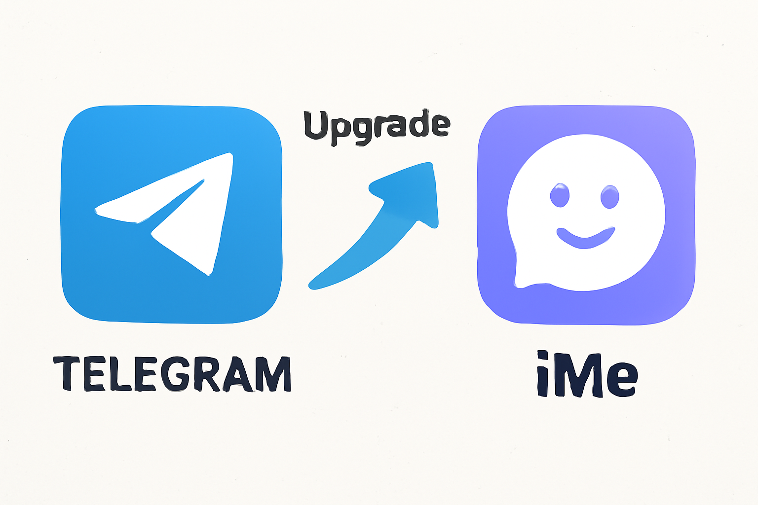 Telegram 升級到 iMe,功能全面提升